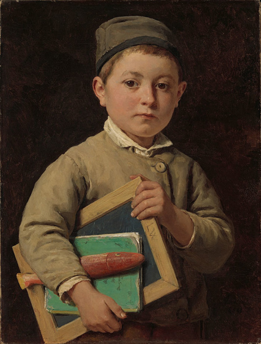 Альберт Анкер «Ученик», XIX век 