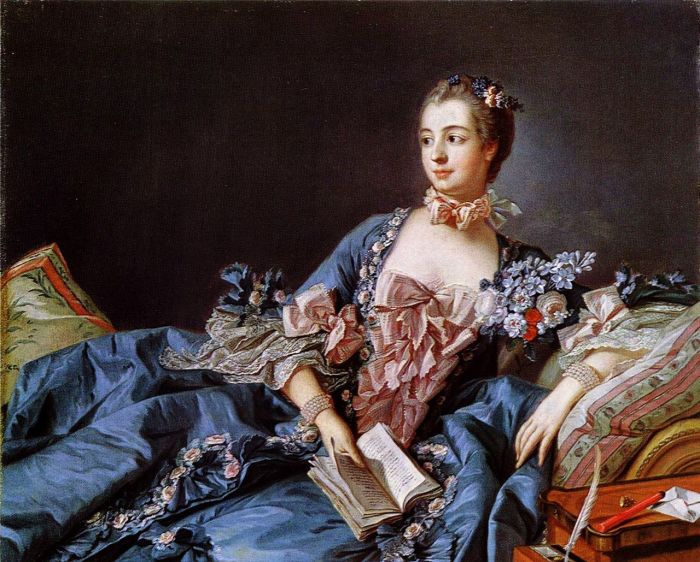 Мадам де Помпадур, портрет кисти Франсуа Буше