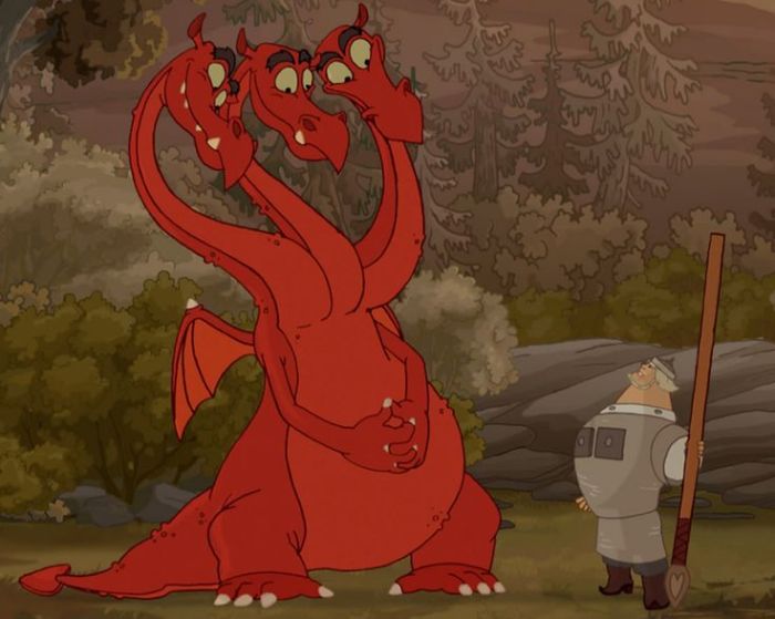 Змей Горыныч сегодня, вместе с готическими драконами, один из самых любимых и популярных сказочных героев