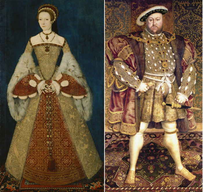 Екатерина Парр и Генрих VIII