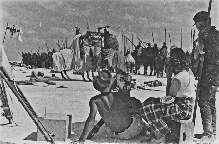 Жара на съемках Ледового побоища в 1938 году