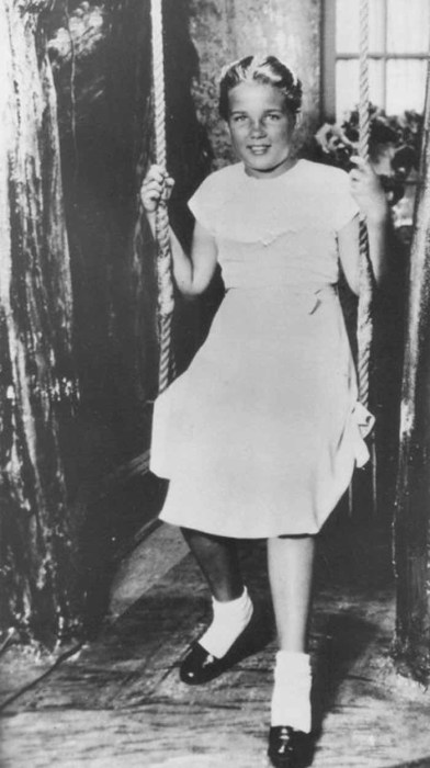 Фотография Салли Хорнер, обнаруженная в пансионе в Атлантик-Сити в августе 1948 года