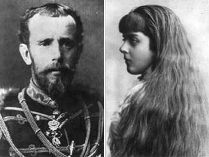 Кронпринц Рудольф и его любовница  Мария Вечера