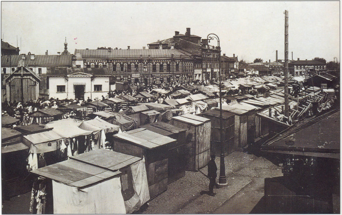 Рогожский рынок в начале XX века