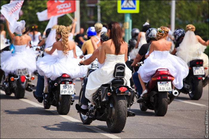 Парад невест в Липецке