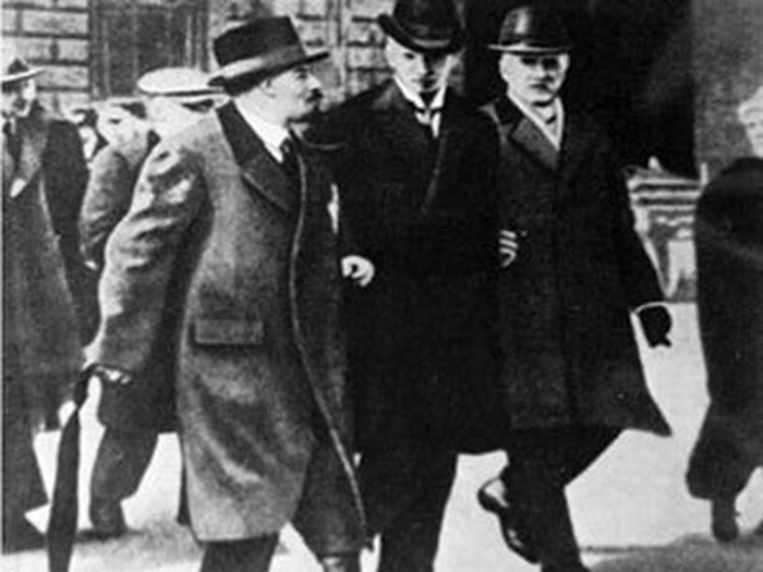 Ленин в Стокгольме, 1917 год
