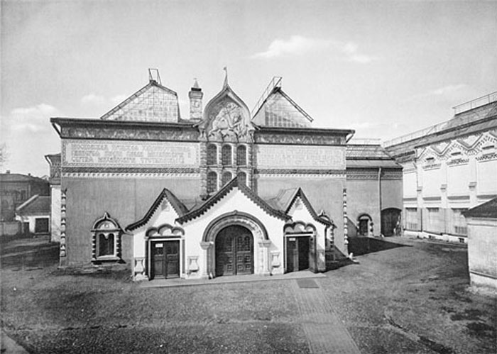 Здание Третьяковской галереи в Лаврушинском переулке, 1913 год