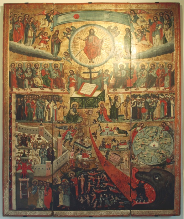 Икона «Страшный Суд», Польша, XVII в