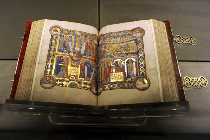 Рукописное Евангелие Генриха Льва, ок. 1188 г.