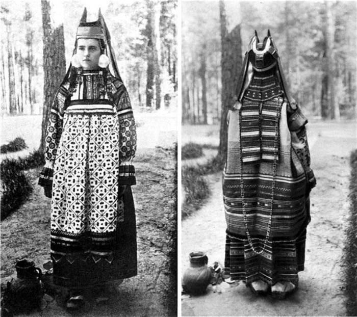 Кика рогатая – традиционный наряд женщин русского юга