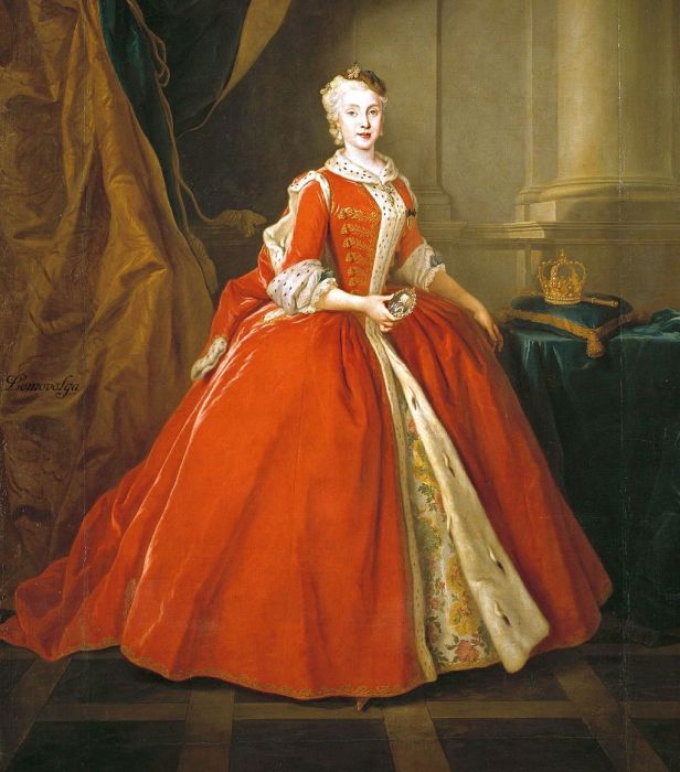 В XVIII веке корсет носили в основном для формирования осанки