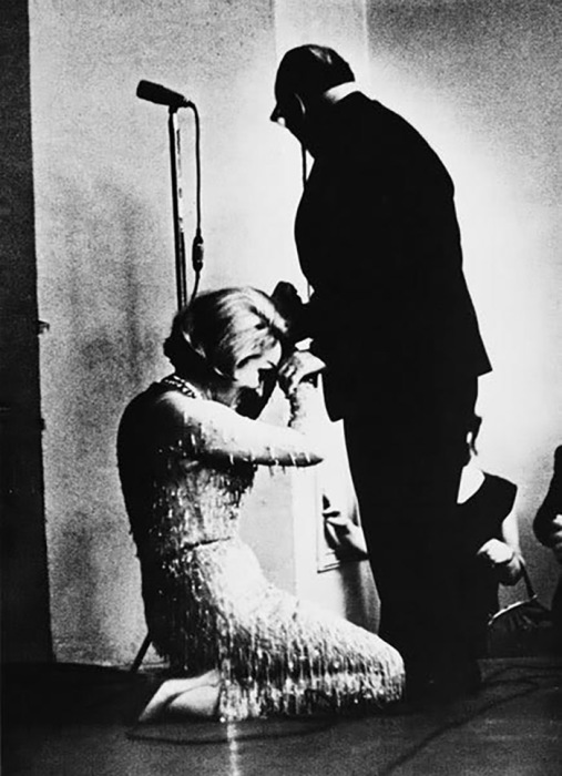 Марлен Дитрих и Константин Паустовский, 1964 год