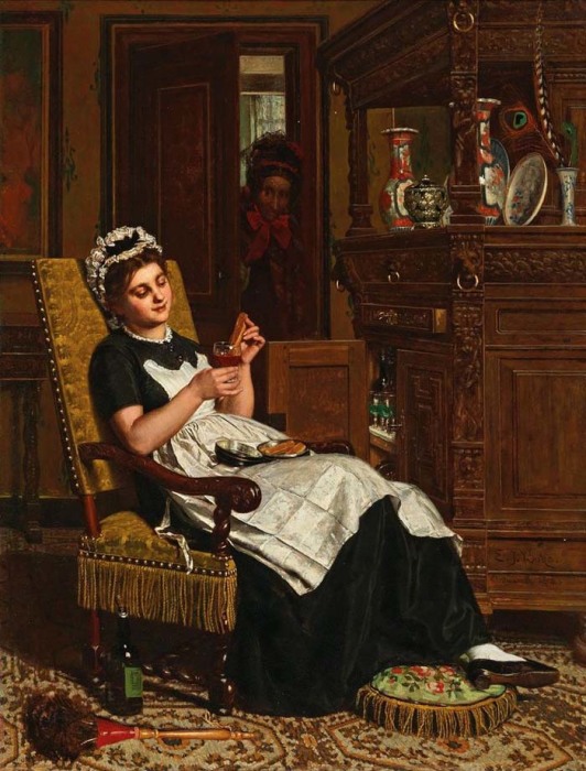 Эверт-Ян Бокс, «Приятно прислуживать для себя», 1882 год 