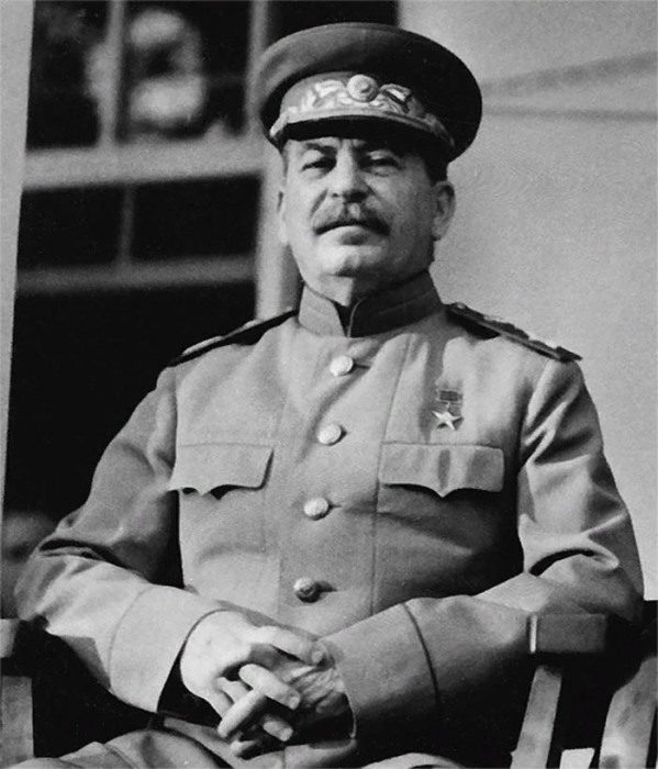 Иосиф Сталин на Тегеранской конференции