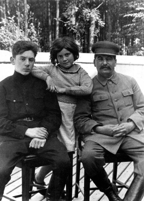 Светлана с отцом и братом Василием