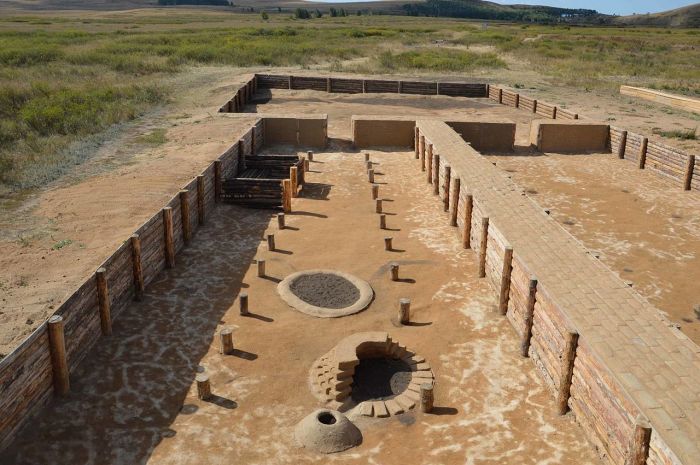Аркаим - раскопки на месте древнего поселения в Челябинской области