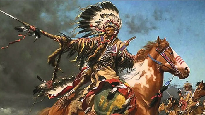 Текумсе – вождь индейцев, почитаемый в Америке за храбрость