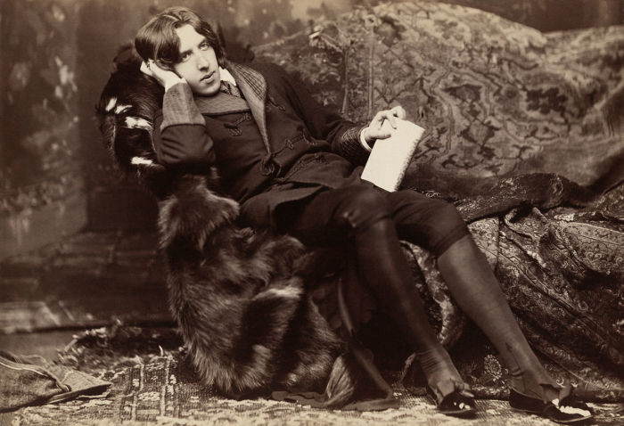 Оскар Уайльд. Фотография Наполеона Сарони (около 1882 года)