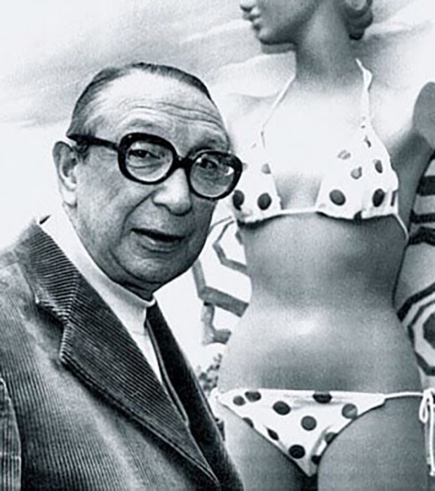 Создатель купальника-бикини дизайнер Луис Рирд, 1946 год