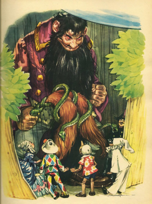 «Приключения Пиноккио», иллюстрации Либико Марайя
