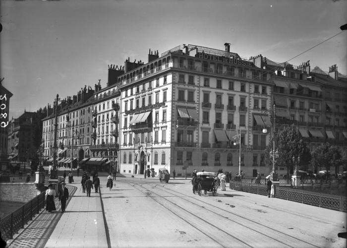  Гостиница «Россия» в Женеве,фото 1905г.