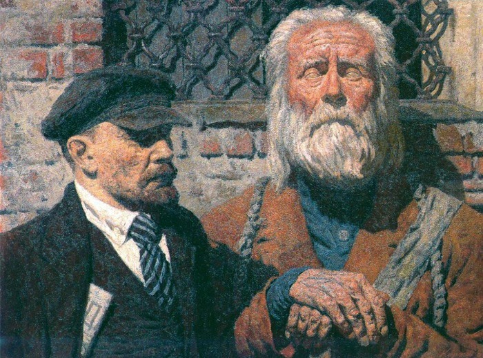 "Беседа"1985–1990гг. Государственный Русский музей
