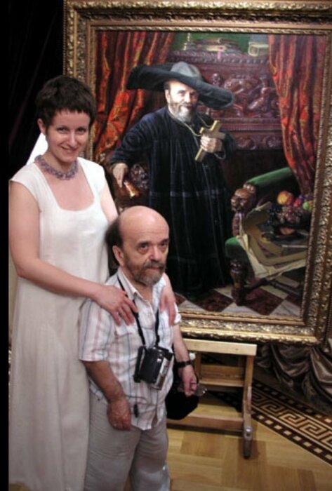 Владимир Фёдоров с женой Верой. / Фото: www.twimg.com