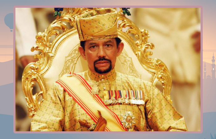 Султан Брунея Хассанал Болкиах.