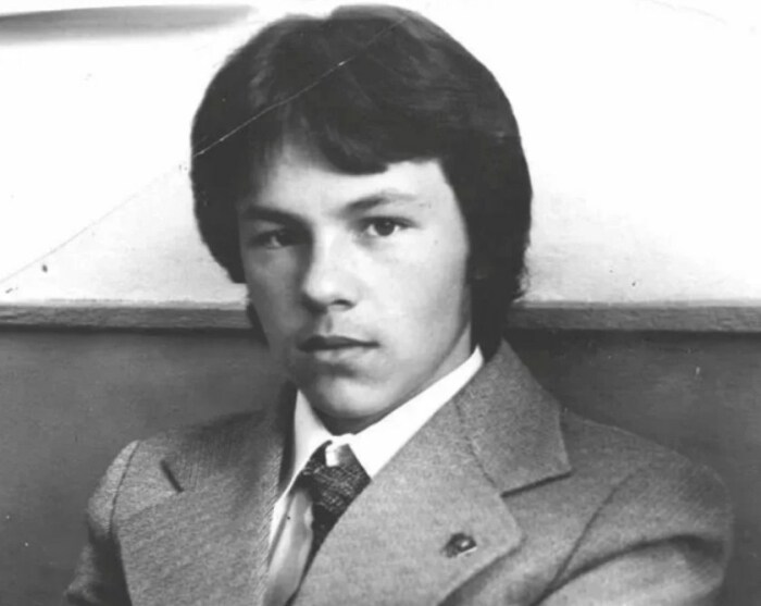 Андрей Мартынов в юности. / Фото: www.yandex.net