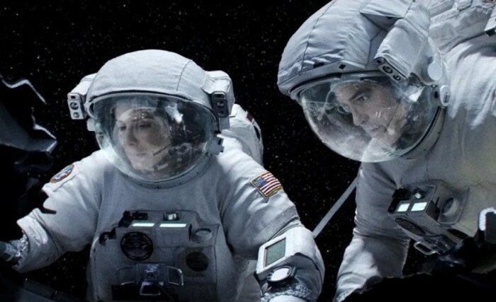 Кадр из фильма «Гравитация». / Фото: www.kinopoisk.ru