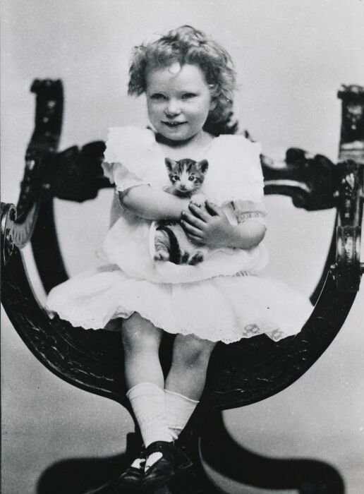 Маргарет Митчелл в детстве. / Фото: www.thirteen.org