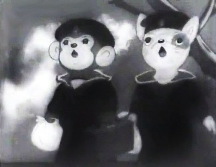 Так выглядели кадры из японских мультфильмов первой половины ХХ века. / Фото: www.alchetron.com