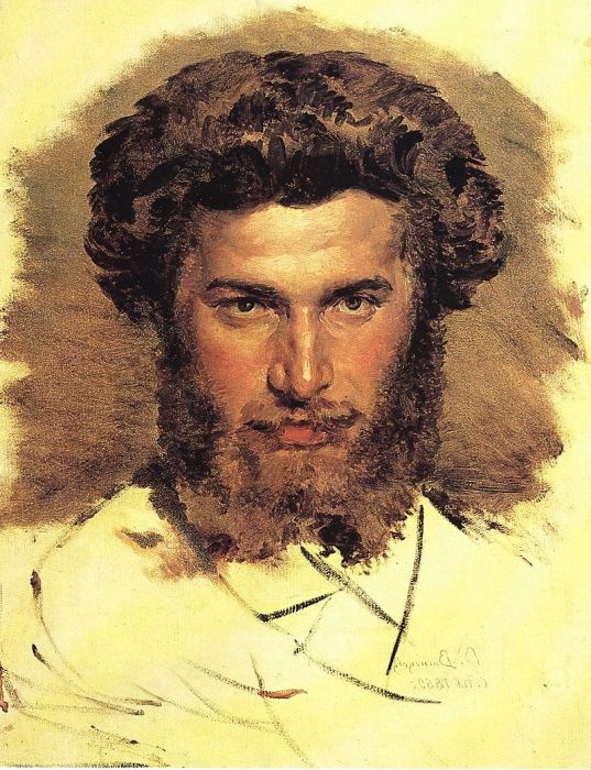 Виктор Васнецов. Портрет Архипа Куинджи, 1869 год. / Фото: www.regnum.ru