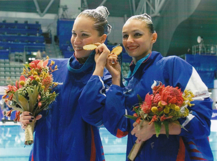 Мария Киселёва и Ольга Брусникина - олимпийские чемпионки. / Фото: www.goprosport.ru