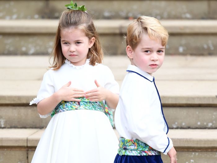 Принц Джордж и принцесса Шарлотта. / Фото: www.yimg.com
