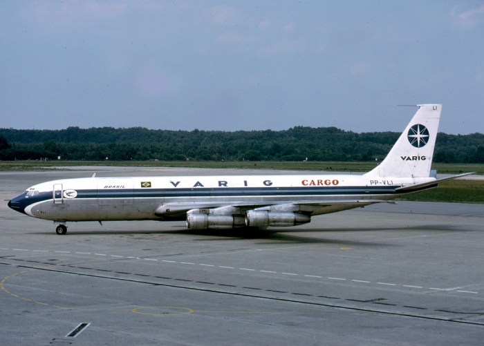 Boeing 707-320C авиакомпании VARIG, идентичный исчезнувшему. / Фото: www.wikipedia.org