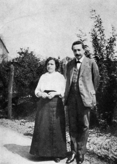 Альберт Эйнштейн и Милева Марич. / Фото: www.nwmgroups.hu