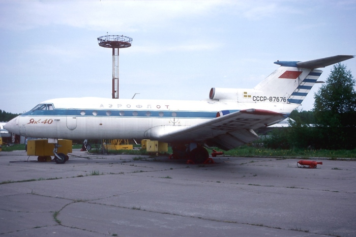 «Як-40», аналогичный угнанному. / Фото: www.wikimedia.org
