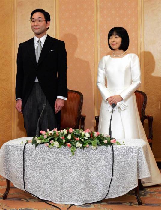 Принцесса Нори и Ёсики Курода. / Фото: www.epochtimes.jp