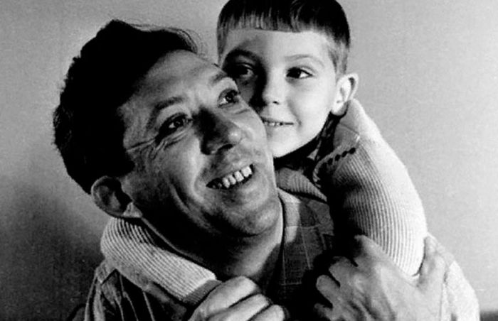 Юрий Никулин с сыном. / Фото: www.1000news.ru