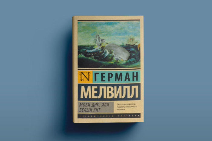 «Моби Дик, или Белый Кит», Герман Мелвилл. / Фото: www.sochi.scapp.ru