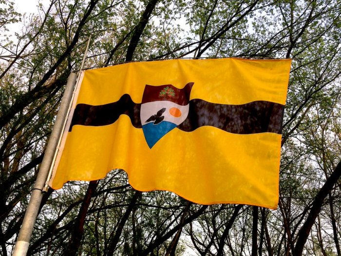 Флаг Либерленда. / Фото: www.twitter.com