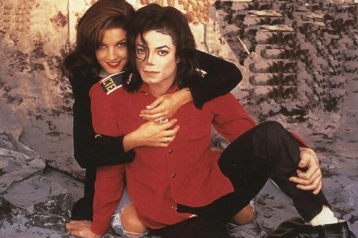 Майкл Джексон и Лиза Мария Пресли. / Фото: www.yandex.net