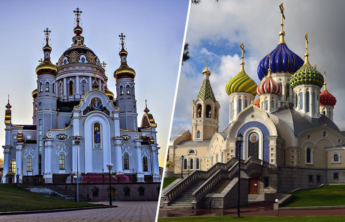 Какая церковь с золотыми куполами. Архитектура и символика православных церквей