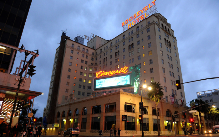 Отель «Голливуд Рузвельт», Лос-Анджелес, Калифорния. / Фото: www.gettyimages.com