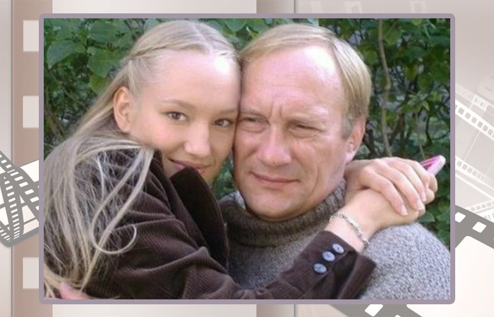 Полина Сидихина с отцом.