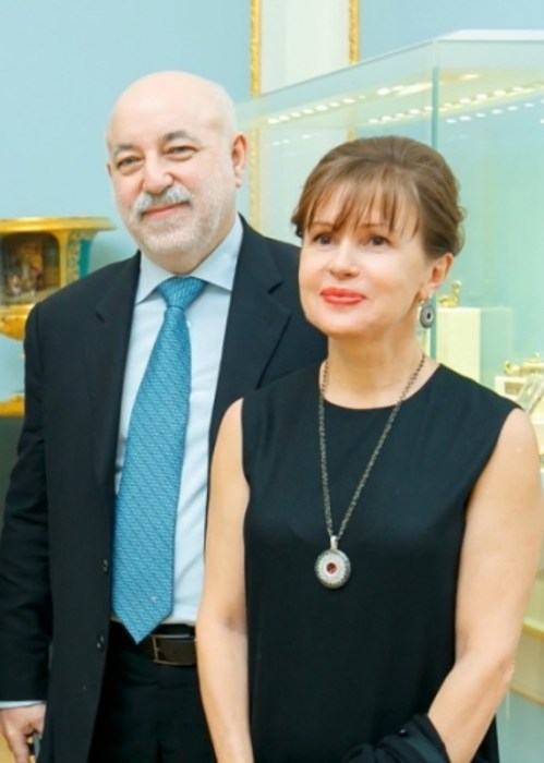 Виктор Вексельберг и Марина Добрынина. / Фото: www.sobaka.ru