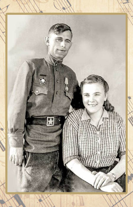 Родители Евгения Мартынова.