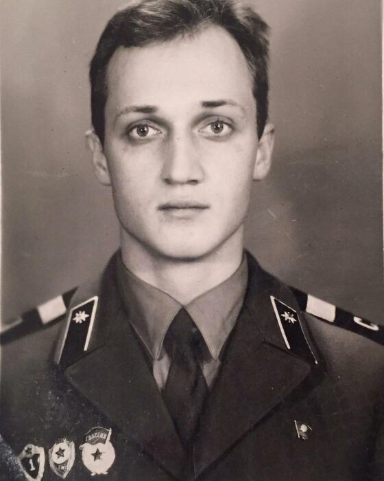 Гоша Куценко во время службы в армии. / Фото: www.yandex.net