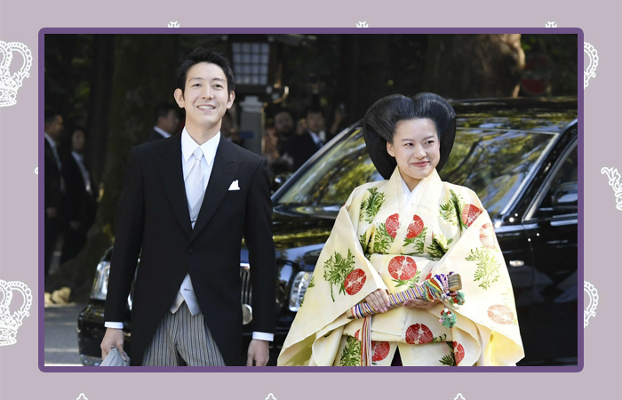 Аяко Такамадо с мужем.